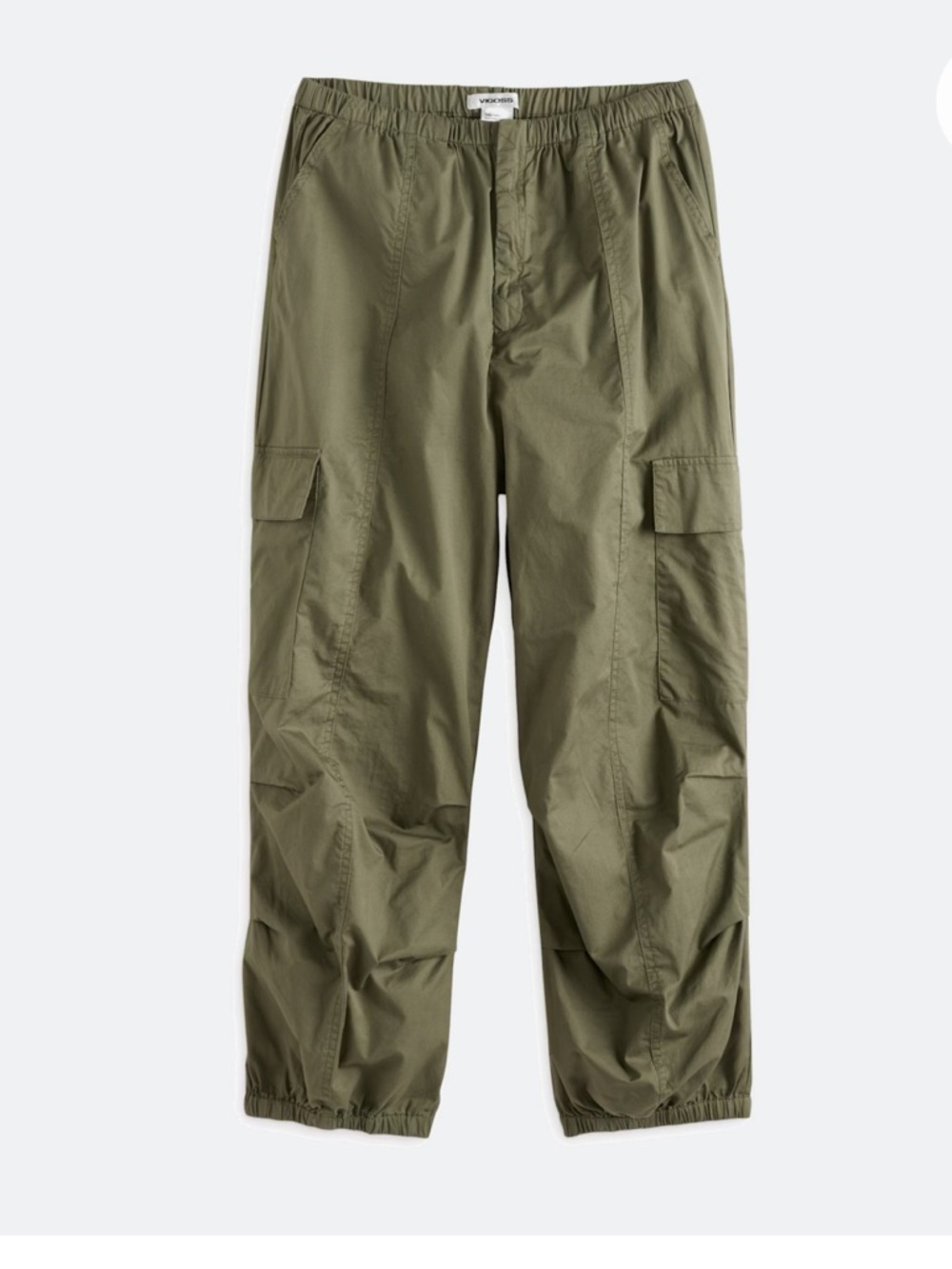 Vigoss Olive Cargo Jogger Pants